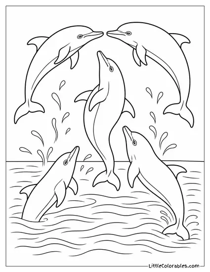 Pod Weaving in a Complex Social Display Coloring Page